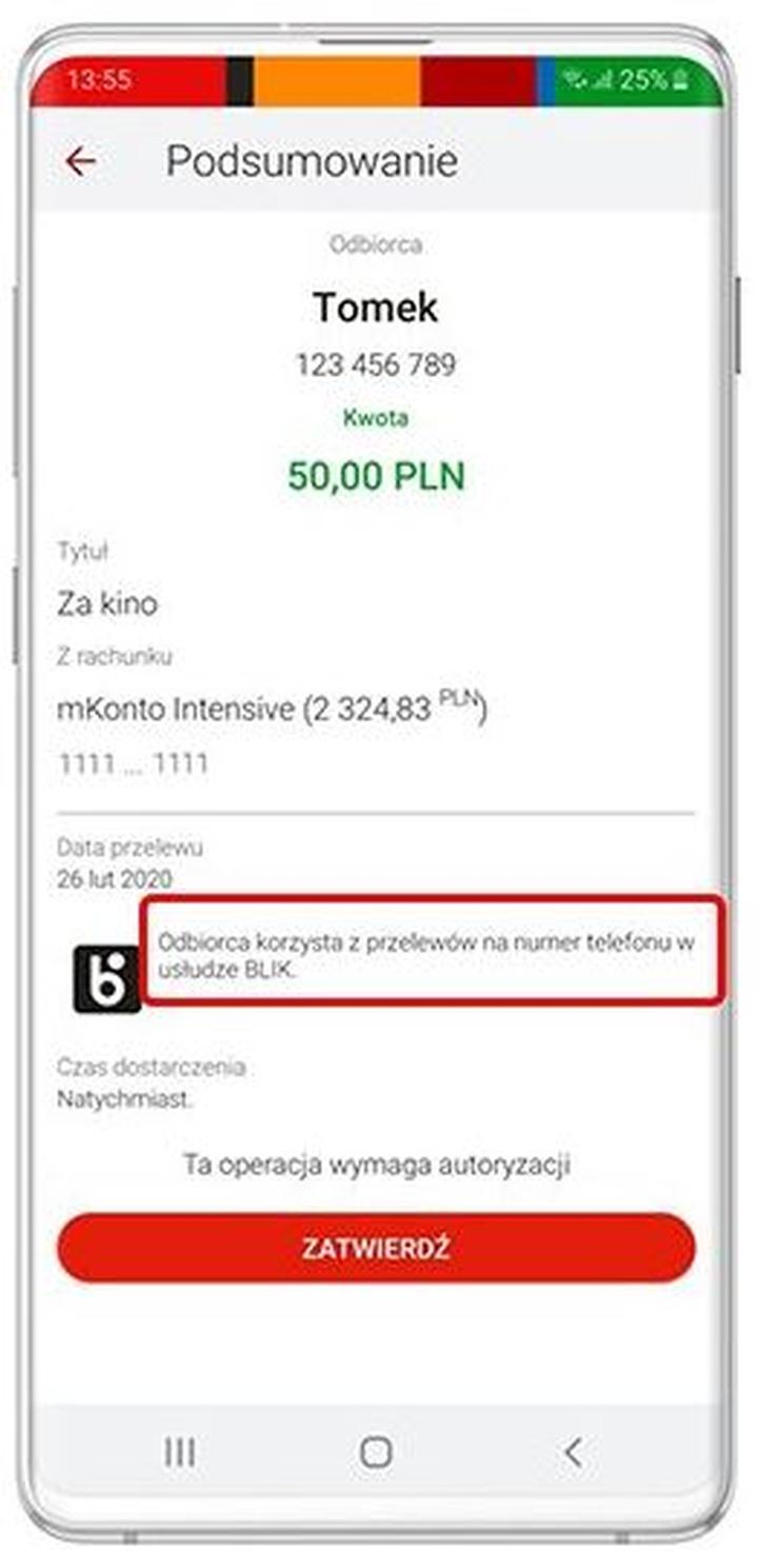 Jak zrobić przelew BLIK