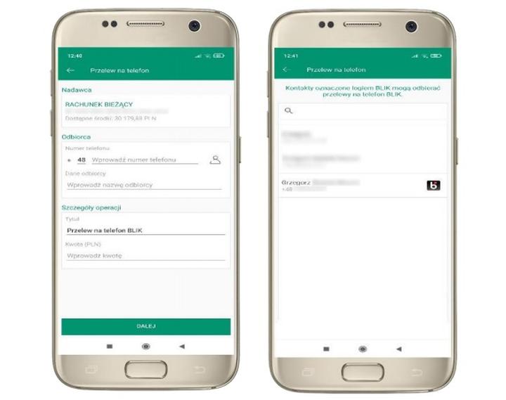 Przelew BLIK krok po kroku