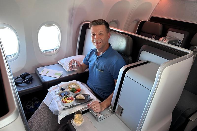 Lot biznes klasą do Dubaju