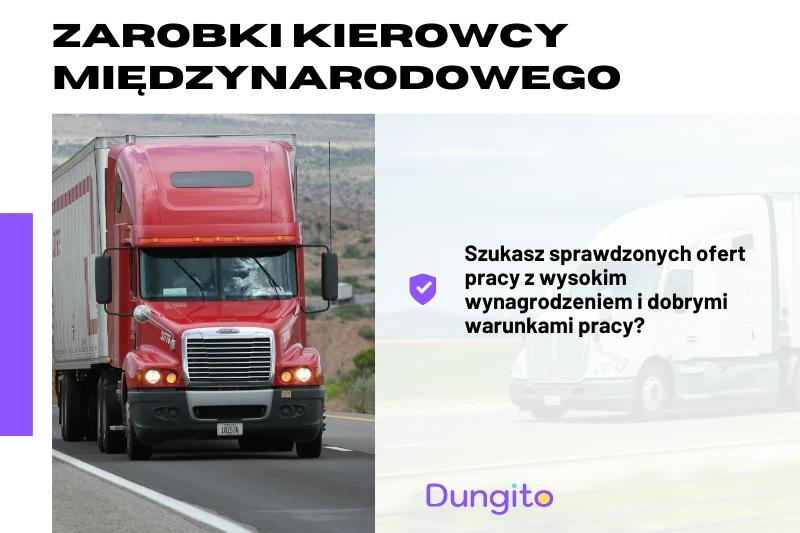 Zarobki kierowców międzynarodowych