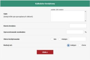 Jak skutecznie wykorzystać kalkulator kredytów w CO OP Bank?